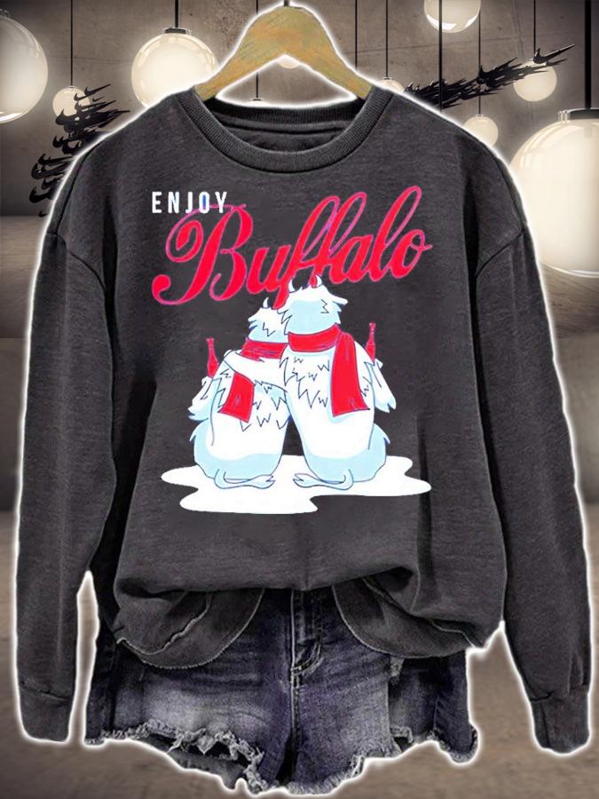 Enjoy Buffalo Christmas Shirt t-shirt