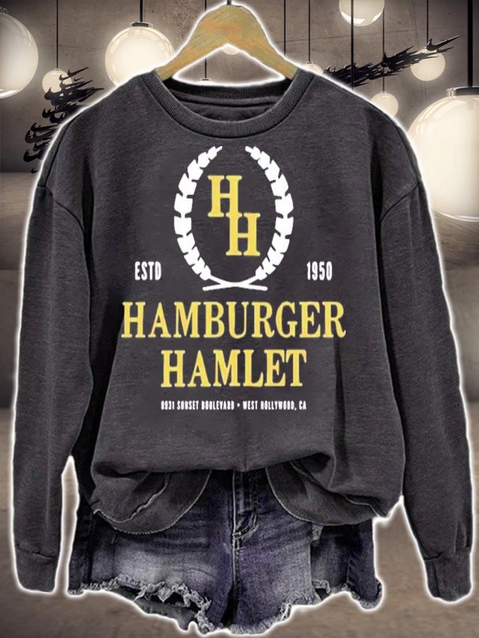 Hamburger Estd 1950 Hamlet West Hollywood California Shirt t-shirt