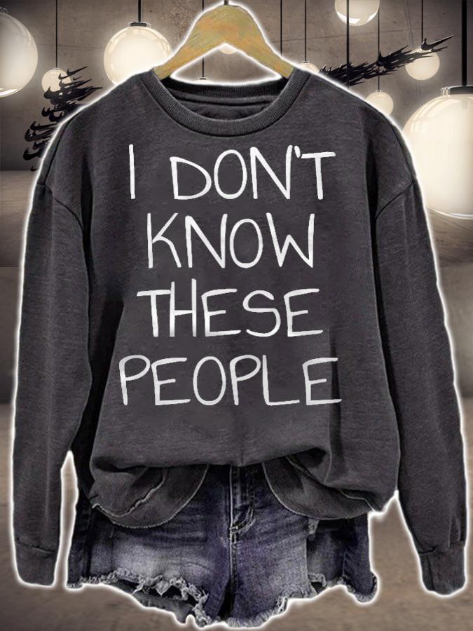 I Dont Know These People Introvert T-shirt t-shirt
