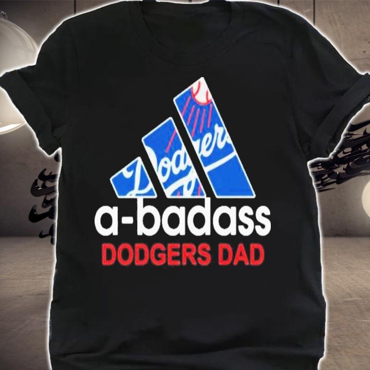 Los Angeles Dodgers A-Badass Cubs Dad Adidas Shirt t-shirt shirt