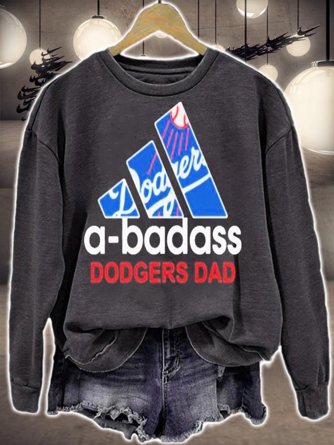 Los Angeles Dodgers A-Badass Cubs Dad Adidas Shirt t-shirt sweatshirt