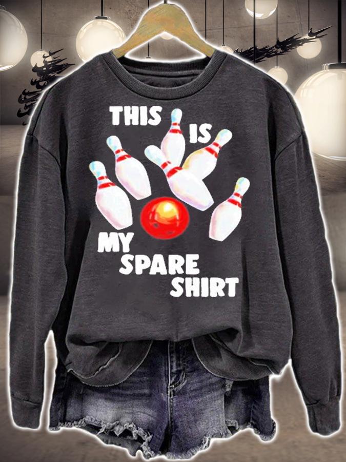 This Is My Spare Bowling Shirt t-shirt