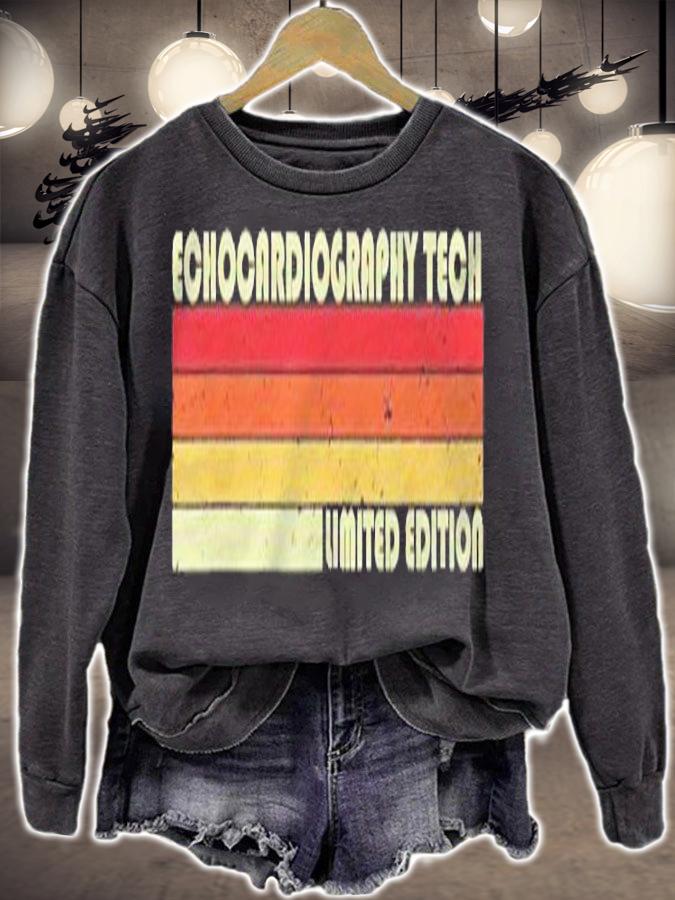 Echocardiography Tech Funny Job Title Worker Idea Shirt t-shirt