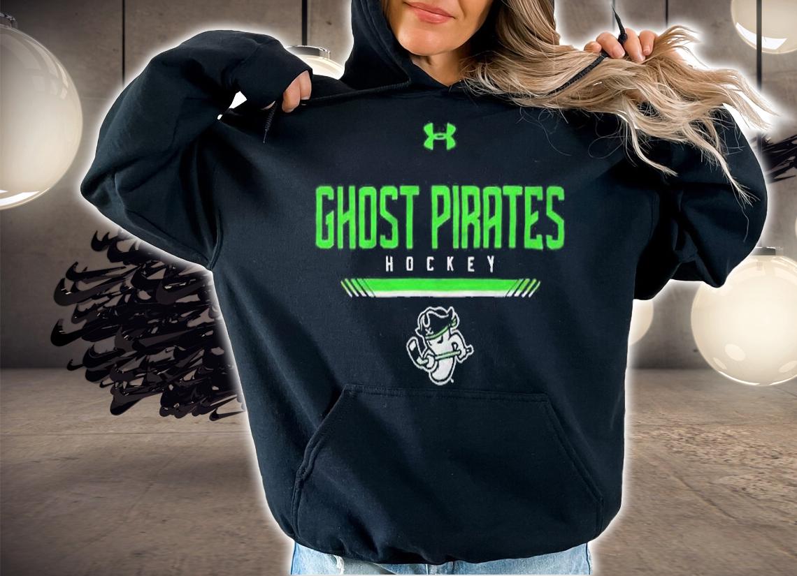 Ghost Pirates hockey team logo T-shirt t-shirt