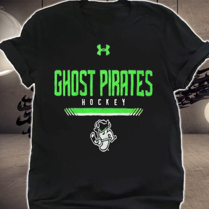 Ghost Pirates hockey team logo T-shirt t-shirt