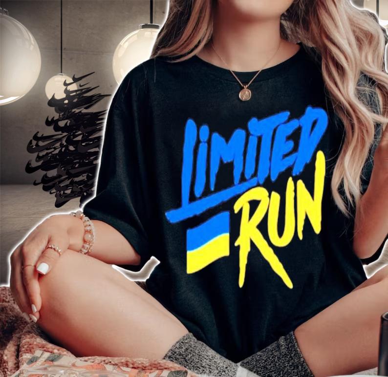 Limited Run Games Stands With Ukraine Shirt t-shirt woman shirt