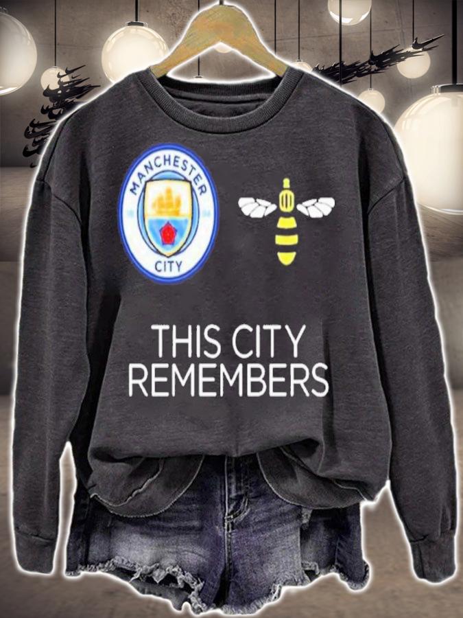 Manchester City Bee This City Remembers Shirt t-shirt sweatshirt