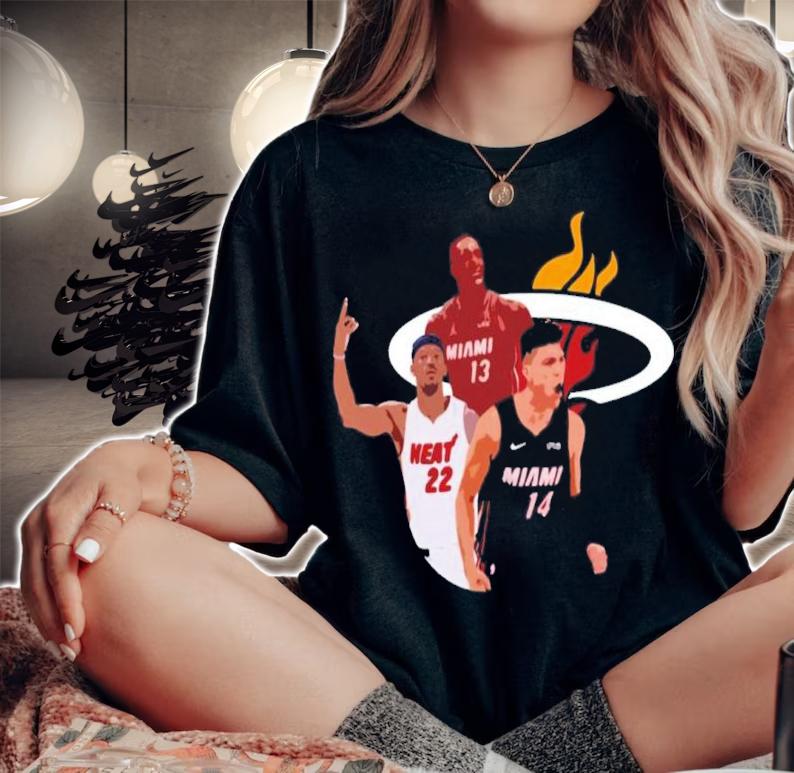 Miami Heat Winning Roster Basketball Shirt t-shirt woman shirt