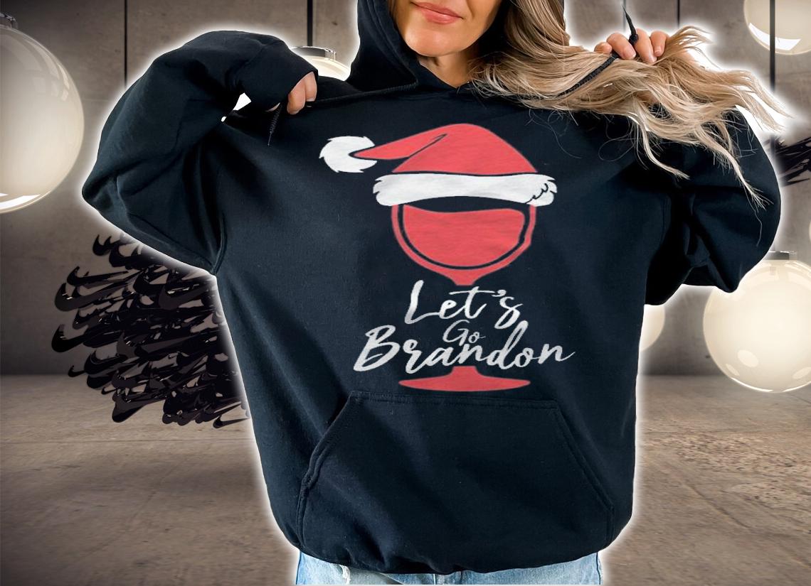Premium let's Go Brandon Christmas Biden T-Shirt t-shirt hoodie