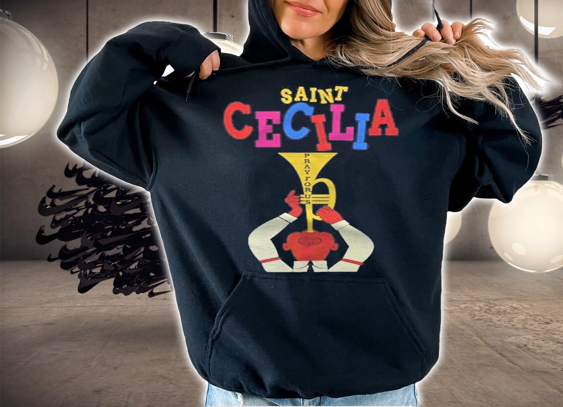 Saint Cecilia Catholic Musicians Patron Saint Of Music Premium Shirt t-shirt hoodie