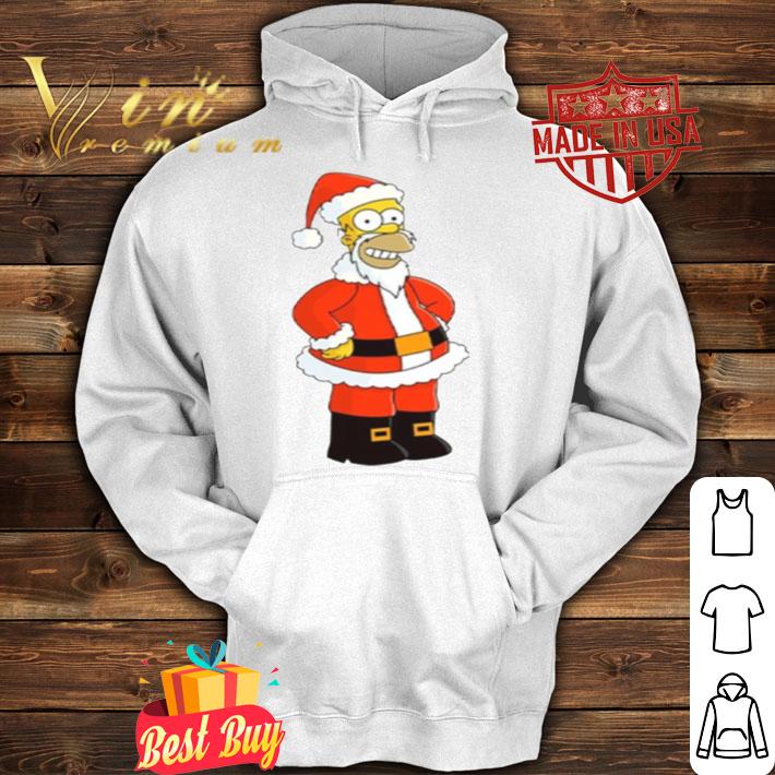 Santa Homer Simpson The Simpsons Christmas t-shirt