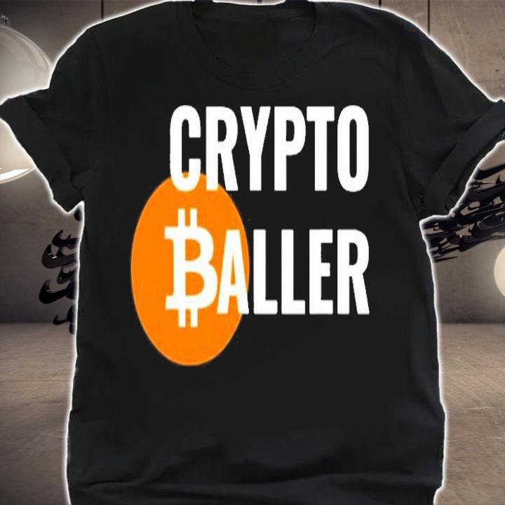 Crypto Baller Bitcoin Investor Funny T-Shirt