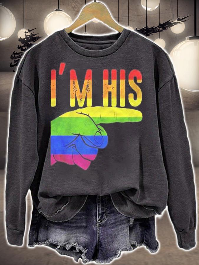 Im His Hes Mine For Gay Couple Matching Lgbtq shirt