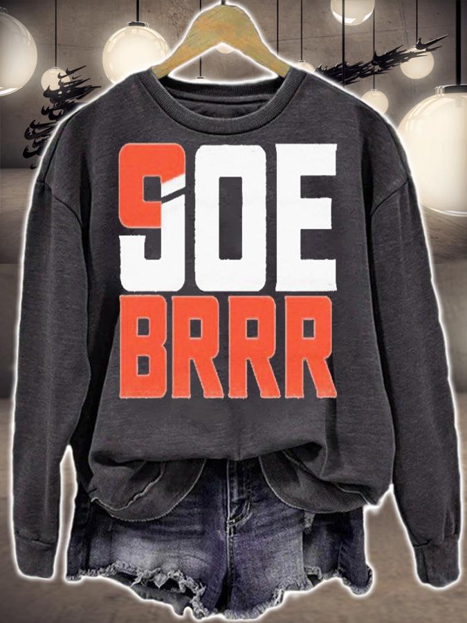 Joe Burrow Cincinnati Joe Brrr Football Shirt sweatshirt