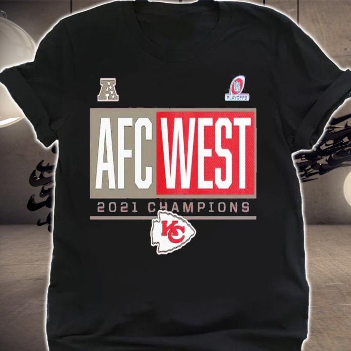 Kansas City Chiefs 2021 AFC West Division Champions Playoff shirt shirt