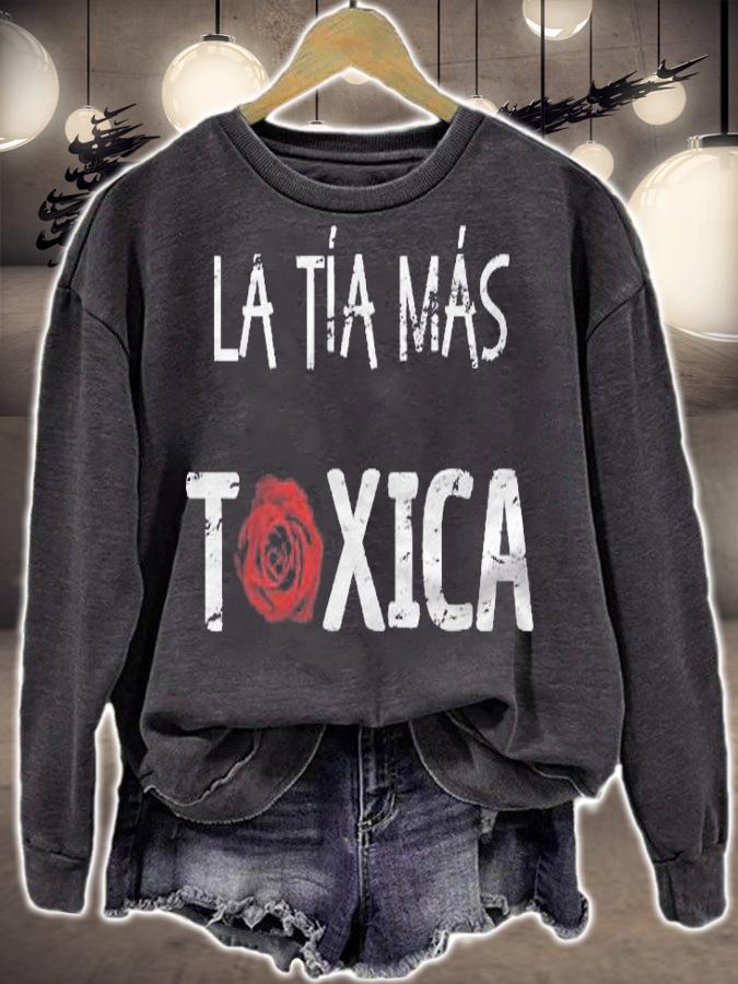 La Ta Ms Txica Funny Gifts For Your Feisty Aunt shirt