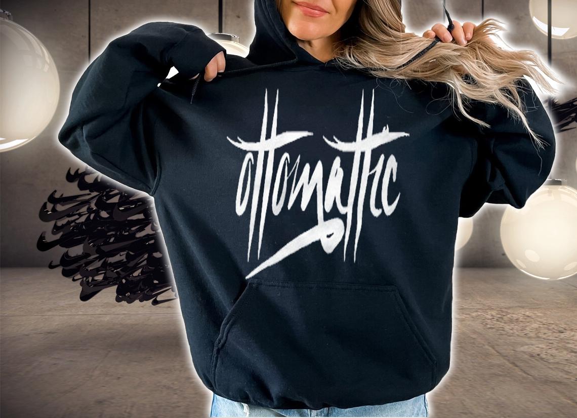 OttoMattic logo text T-shirt hoodie
