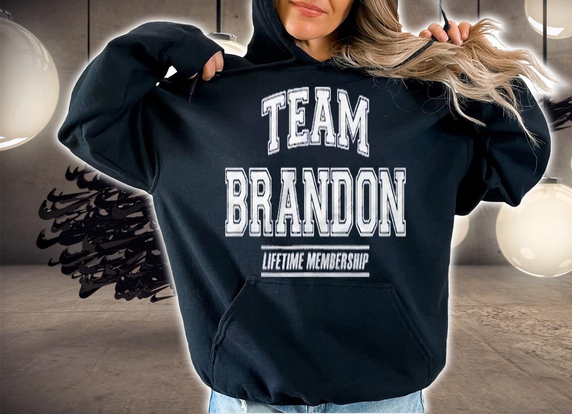 Team Brandon First Name Family Reunion Shirt hoodie