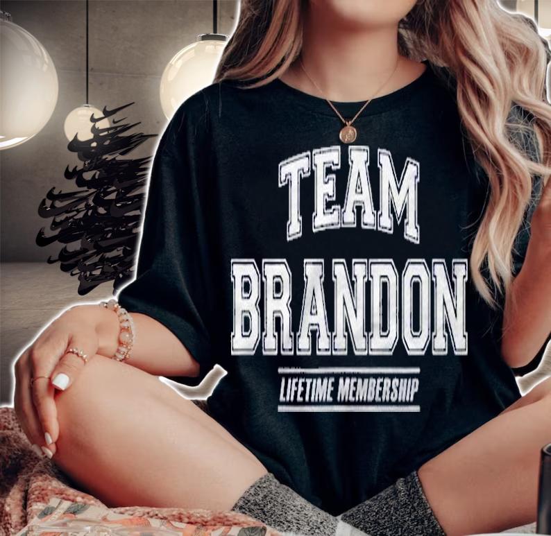 Team Brandon First Name Family Reunion Shirt woman shirt