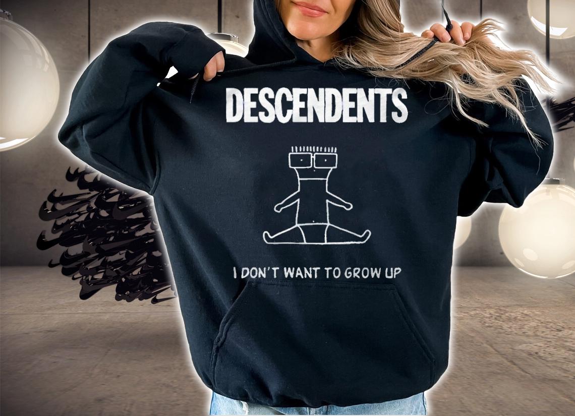 Descendents I don't want to grow up T-shirt hoodie