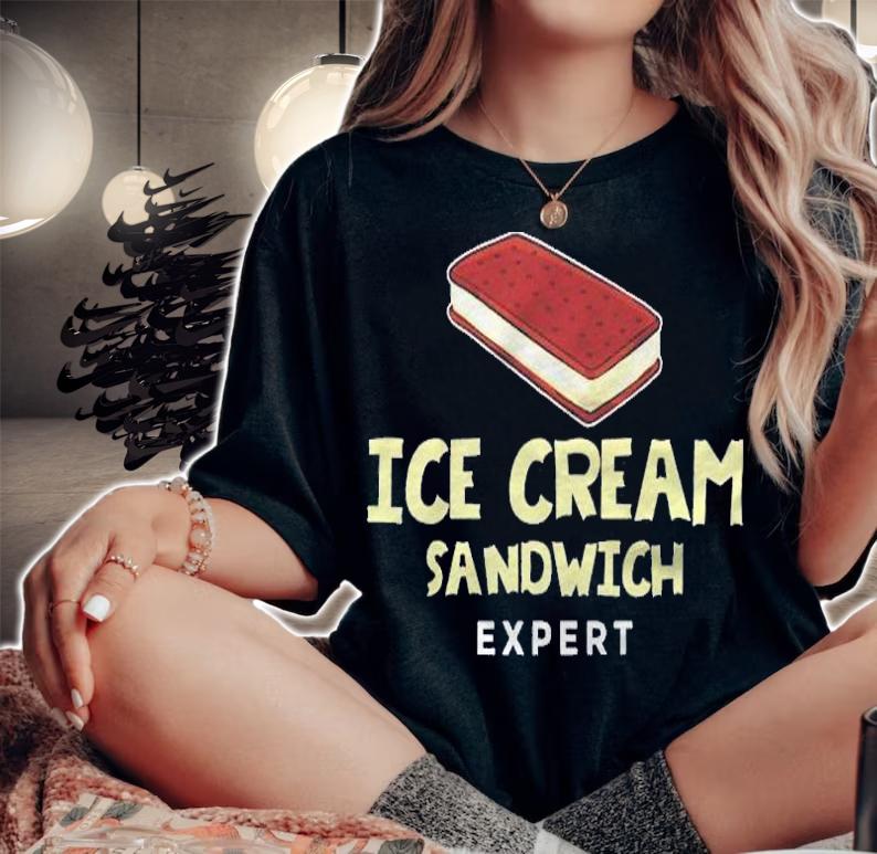 Ice Cream Sandwich Gift Cookie Recipe Shirt woman shirt