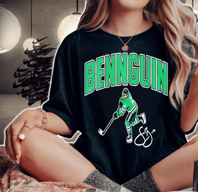Jamie Benn Bennguin Dallas T-Shirt woman shirt