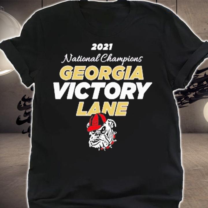 Uga National Championship Georgia Bulldogs Victory Lane 2022 T-Shirt