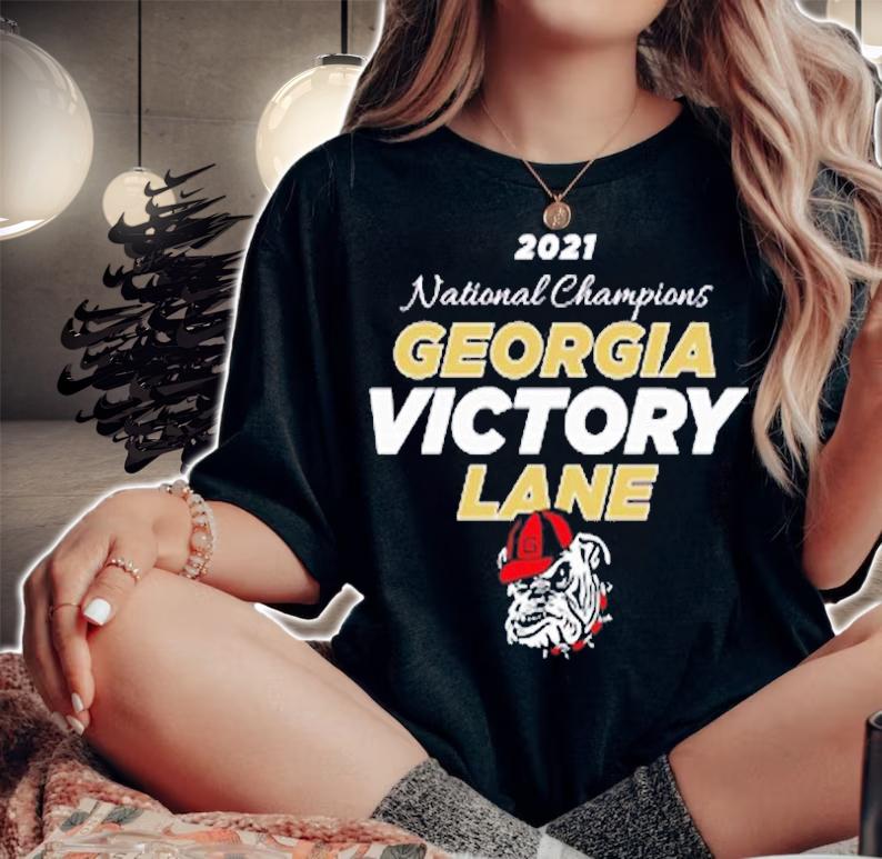 Uga National Championship Georgia Bulldogs Victory Lane 2022 T-Shirt