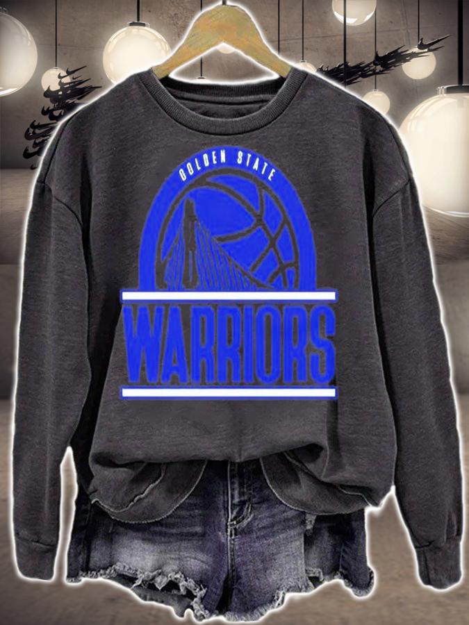 Warriors Vintage Basketball Logo T-Shirt sweatshirt
