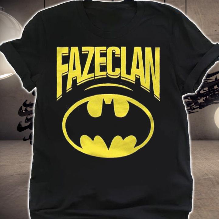 Faze X Batman logo mashup Fazeclan T-shirt shirt