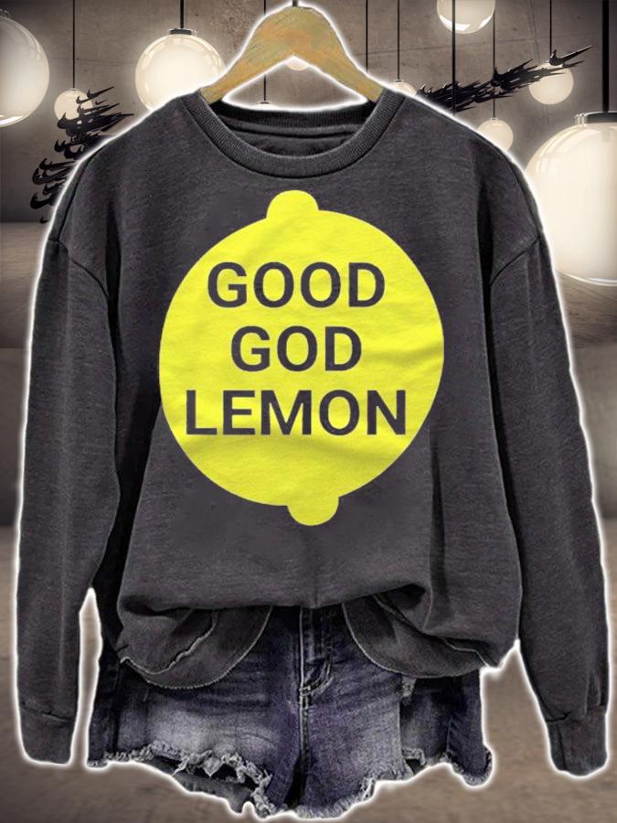 Good God Lemon Yellow Lemon Shirt