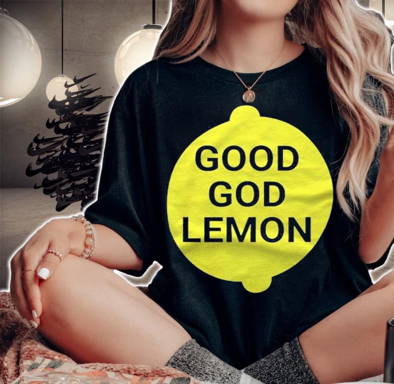 Good God Lemon Yellow Lemon Shirt