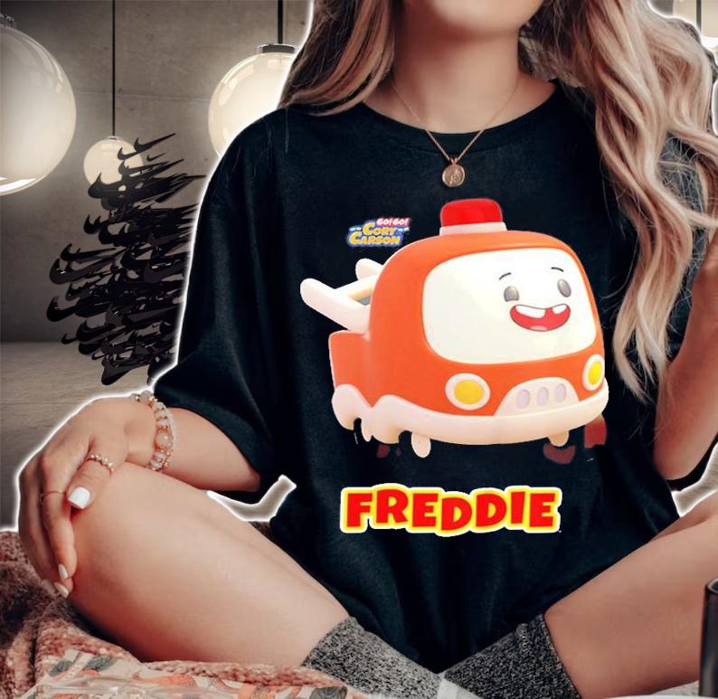 Kids Netflix Go! Go! Cory Carson Freddie Portrait T-Shirt
