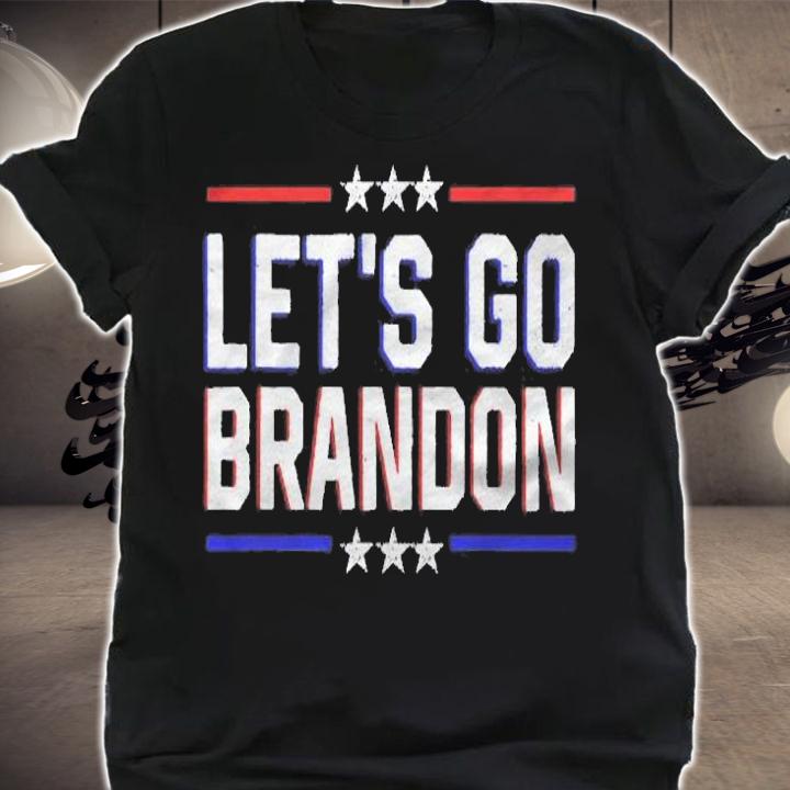 Lets Go Brandon Flag Funny Anti Bien Shirt