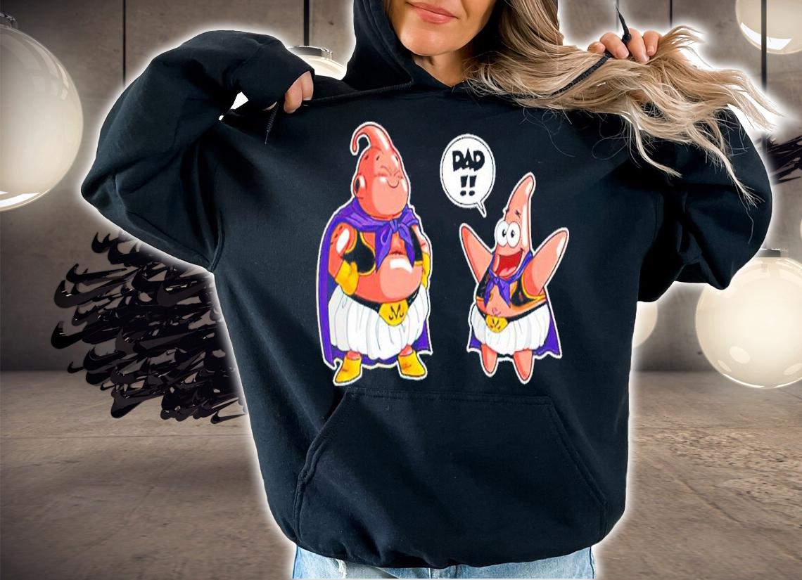 Majin Buu Patrick Star Dad Shirt
