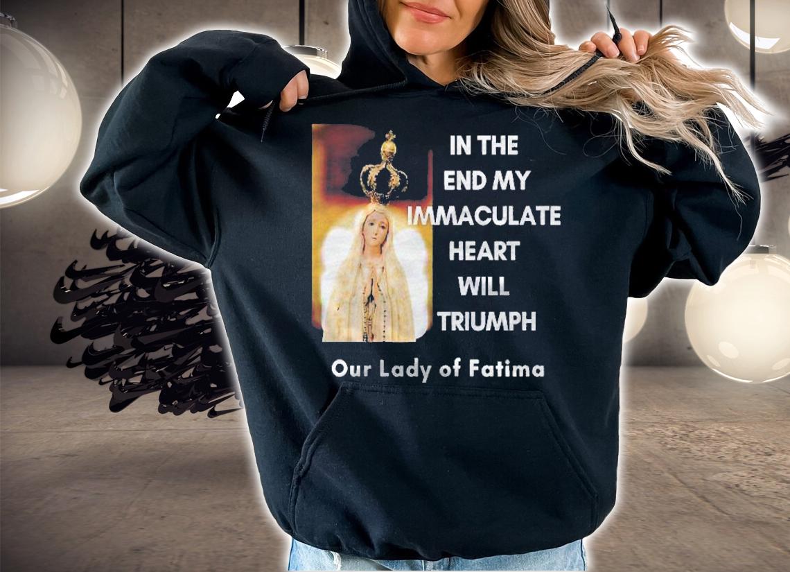 Our Lady Of Fatima Message Immaculate Heart Mary Catholic Premium Shirt