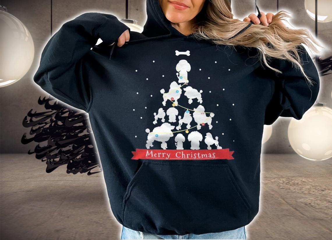 Poodle Christmas Tree Gift For Poodle Christmas Tree Poodle Sweater Iphone Samsung P Shirt hoodie