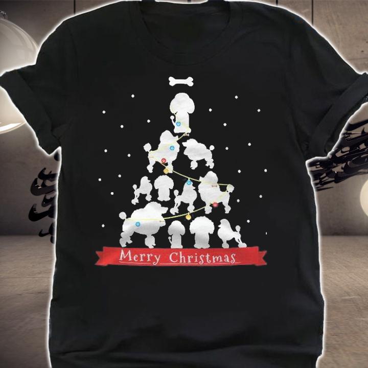 Poodle Christmas Tree Gift For Poodle Christmas Tree Poodle Sweater Iphone Samsung P Shirt shirt