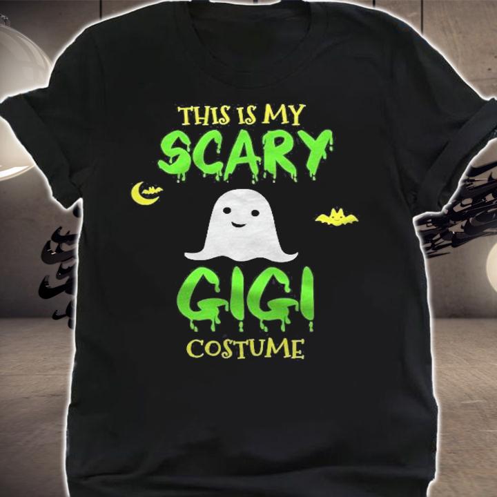 Scary Gigi Halloween Costume Lazy Easy T-shirt shirt