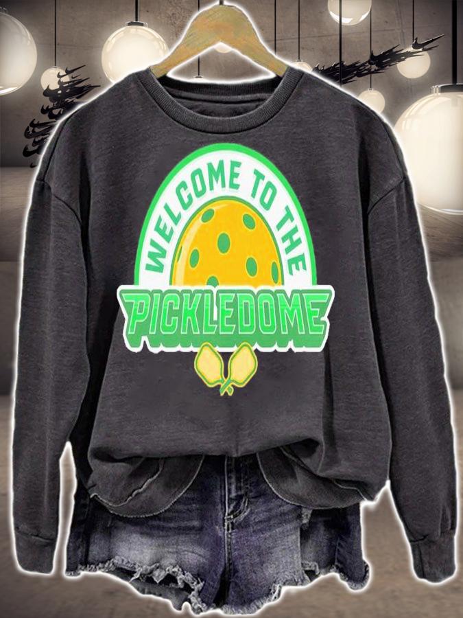 Welcome To The Pickledome Pickleball Shirt