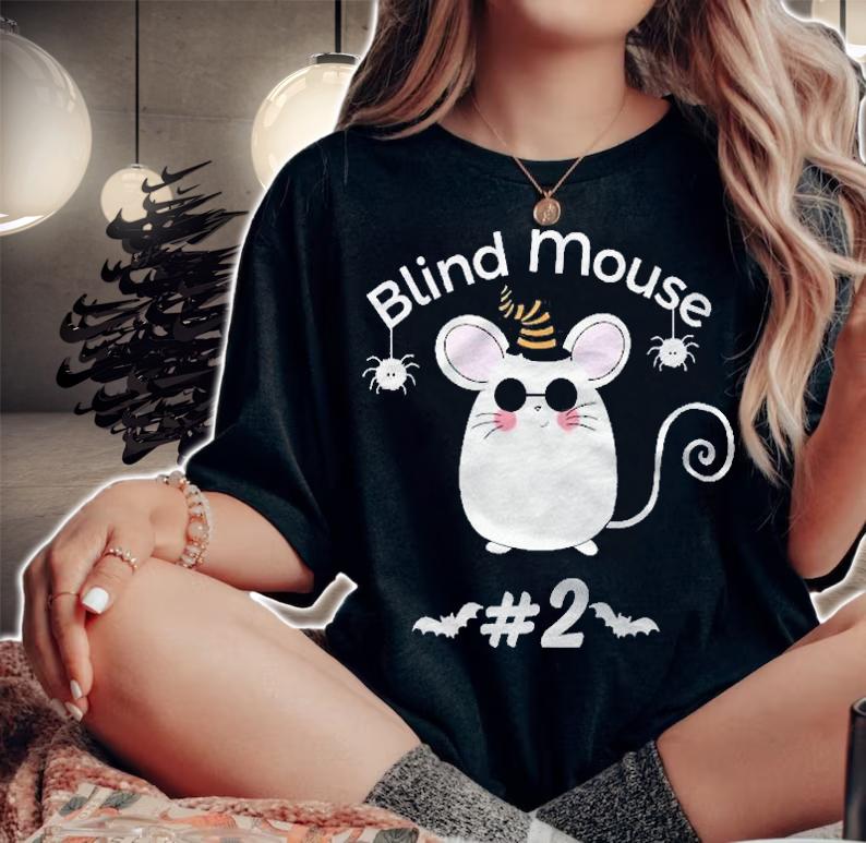 Cute Halloween Group Costume Three Blind Mice Blind Mouse 2 Ver2 Shirt