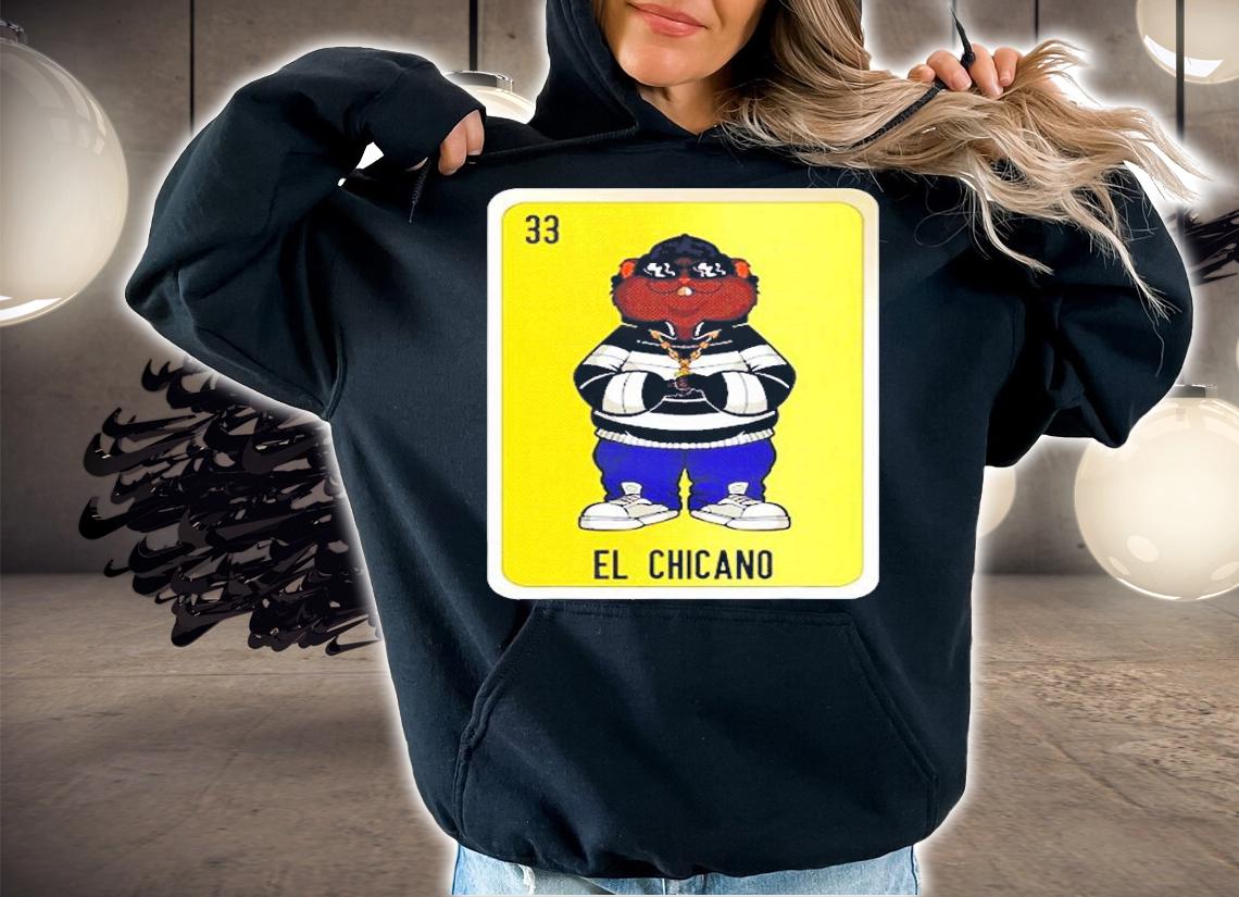 El Chicano Mexican Lottery Bingo Cards T-Shirt hoodie