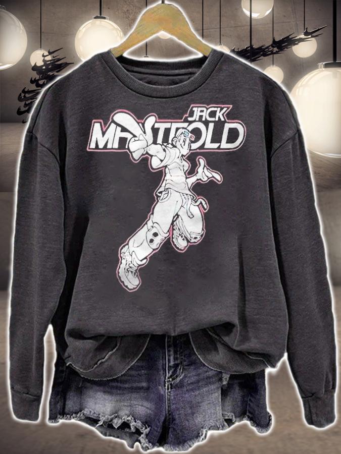 Jack Manifold retro graphic T-shirt sweatshirt