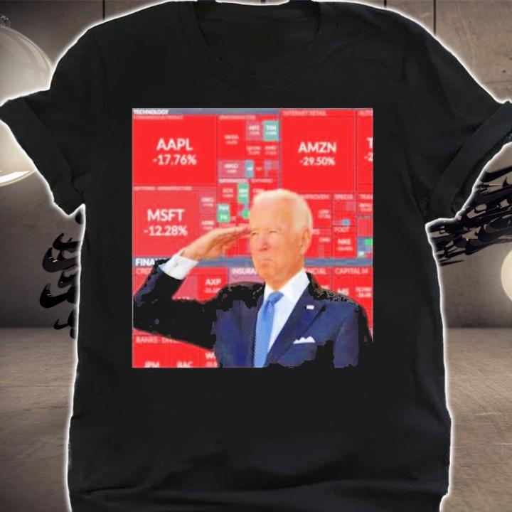 Joe Biden Economy Biden's America Wall Street Memes Shirt shirt
