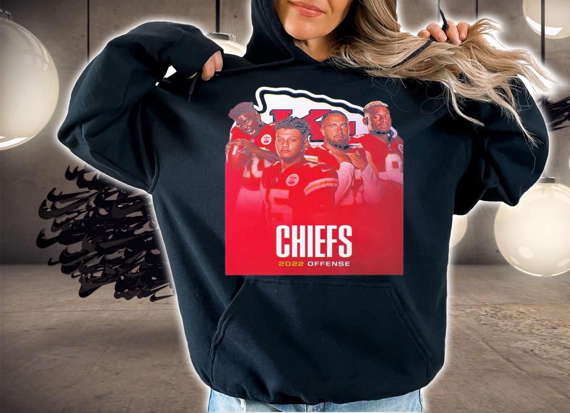 Kansas City Chiefs NFL AFC West 2022 Offenses T-Shirt hoodie