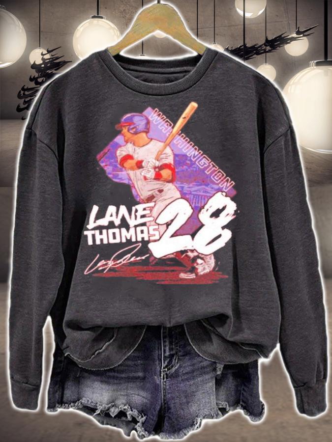 Lane Thomas Washington State Baseball Signatures Shirt sweatshirt