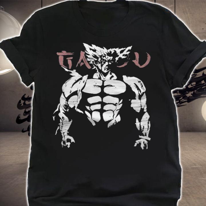 One-Punch Man Garou tattered T-shirt shirt