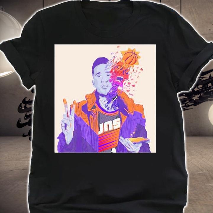 Phoenix Suns Dangerous Devin Booker Drawing T-Shirt shirt
