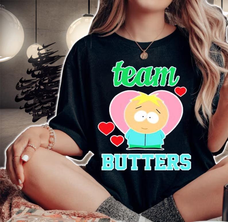 South Park Team Butters T-Shirt woman shirt