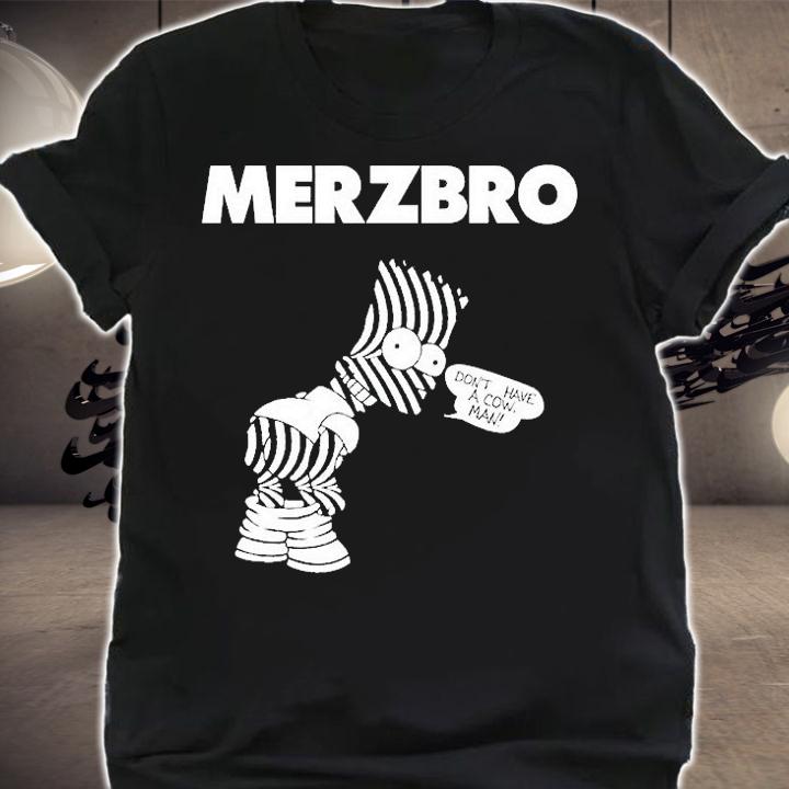 The Simpsons Merzbro Don't Have A Cow Man T-Shirt shirt